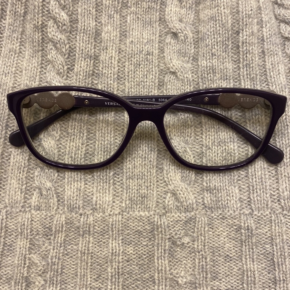 Versace Reading Glasses (Rims) - Picture 3 of 12